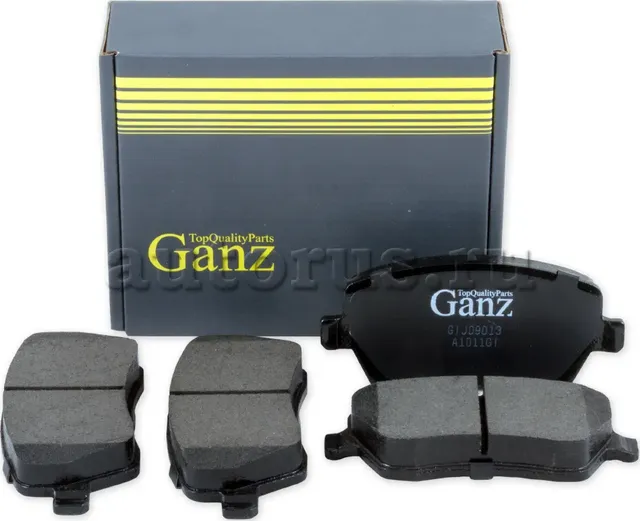 Колодки торм.пер. (Ganz). Артикул GIJ09013