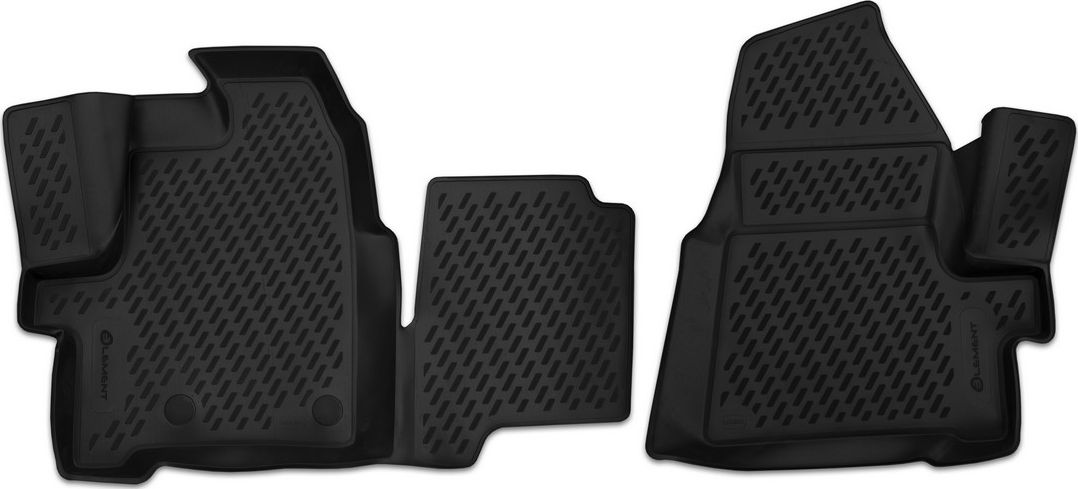 Коврики Element для салона Ford Tourneo Custom 2013-2026 (1+2 места). Артикул CARFRD00019k