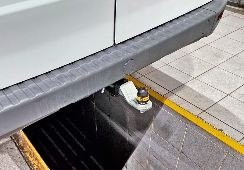 Фаркоп Мотодор под американский квадрат для ГАЗ Sobol NN 4x4 2024-2026 с оцинк. шаром. Артикул 95604-E