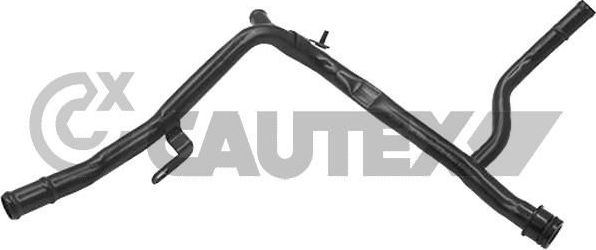 Патрубок радиатора (системы охлаждения) Cautex. Артикул 757220