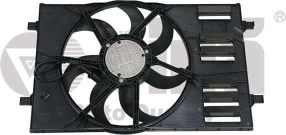 Вентилятор радиатора двигателя Vika. Артикул 99591779301