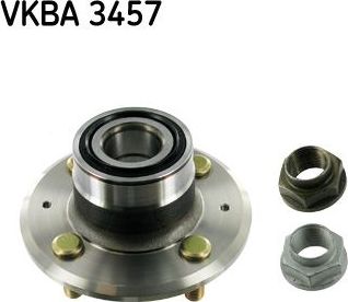 Ступичный подшипник (комплект) SKF задний для MG ZR 2001-2005. Артикул VKBA 3457