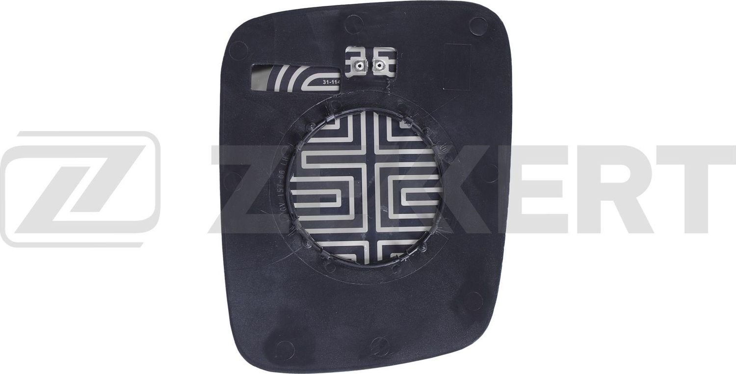 Зеркальное стекло бокового зеркала Zekkert. Артикул SP-1014