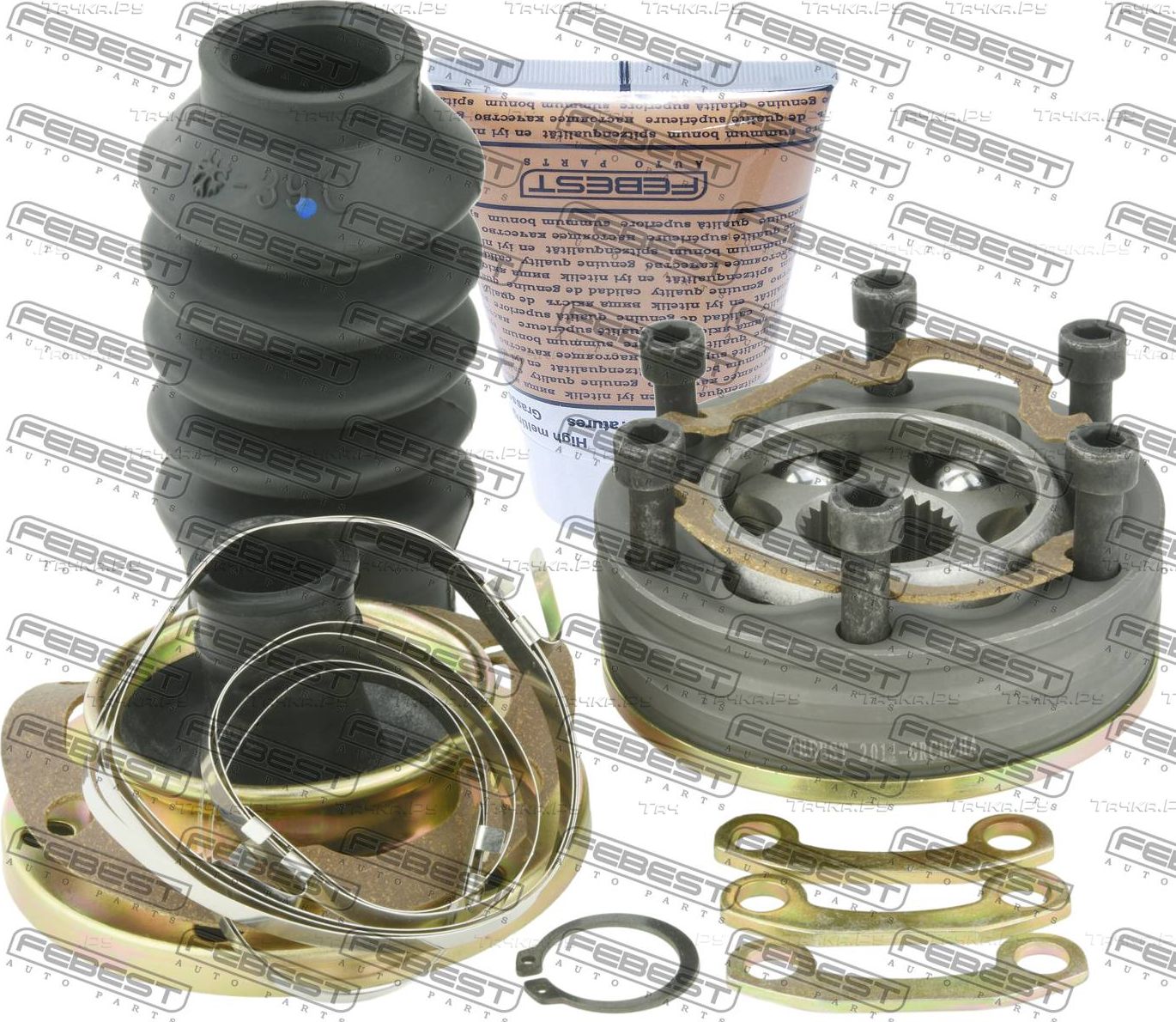 Крестовина карданного вала Febest для Jeep Cherokee II (XJ) 1999-2001. Артикул 2011-GRCHSHA
