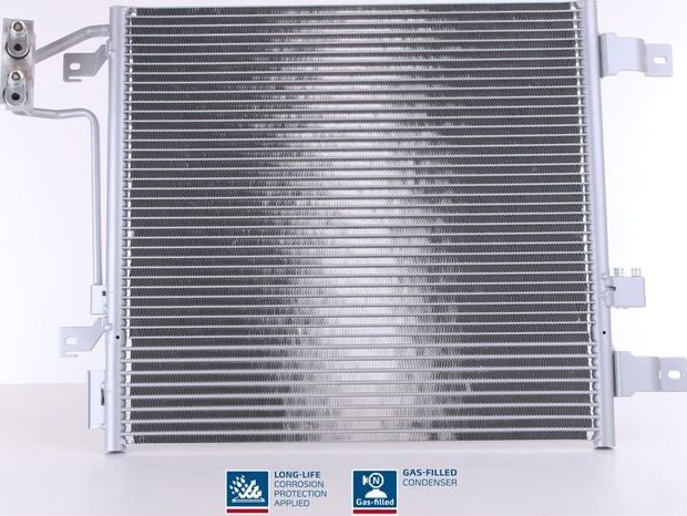 Радиатор кондиционера (конденсатор) Nissens (алюминий). Артикул 940441