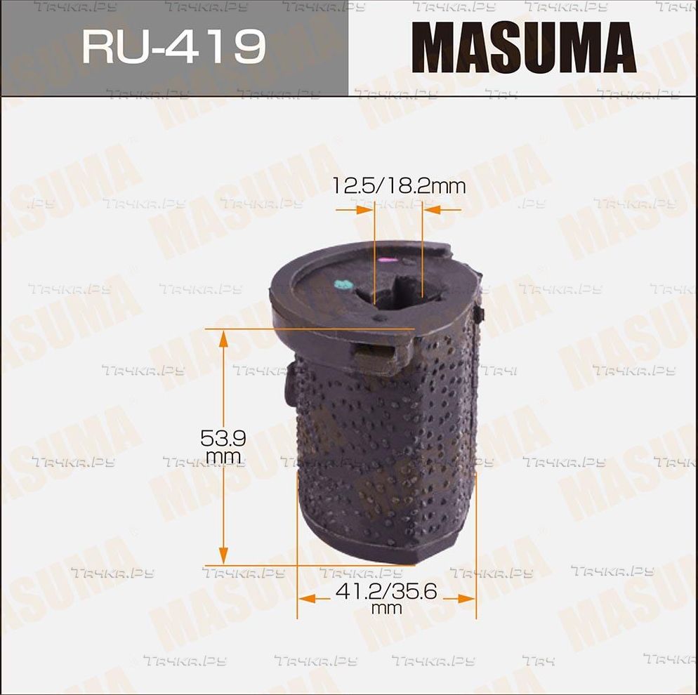 Сайлентблок переднего рычага подвески Masuma. Артикул RU-419