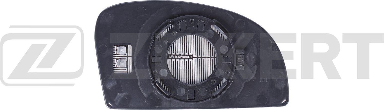 Зеркальное стекло бокового зеркала Zekkert. Артикул SP-1053