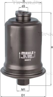 Топливный фильтр Mahle. Артикул KL 508