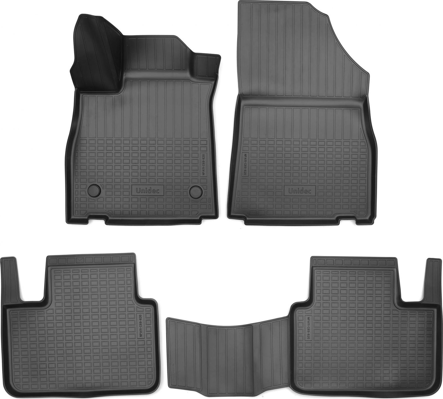 Коврики 3D Норпласт для салона Renault Talisman 2016-2026. Артикул NPA11-C69-820