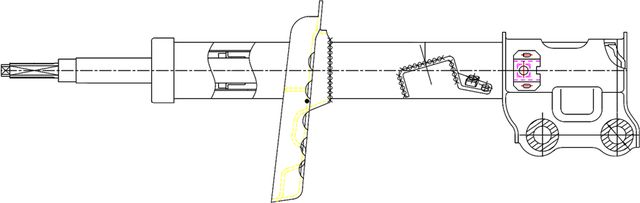 Амортизатор CTR. Артикул GY1463G