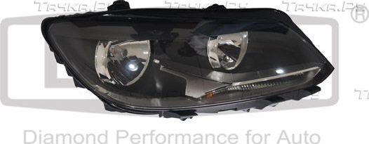 Фара передняя основная DPA правая для Volkswagen Caddy III 2004-2015. Артикул 99411795302