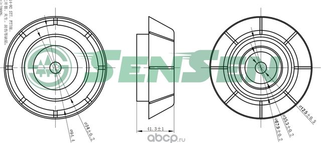 ОПОРА_АМОРТИЗАТОРА ПЕРЕДНЕГО SUZUKI SWIFT 1.3/1.5/1.6/1.3DDIS 05 (Sensen). Артикул M61216