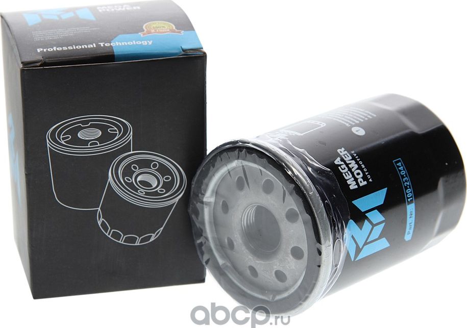 Фильтр масляный TOYOTA Avensis (03-),Corolla (02-) MEGAPOWER Megapower. Артикул 10023044
