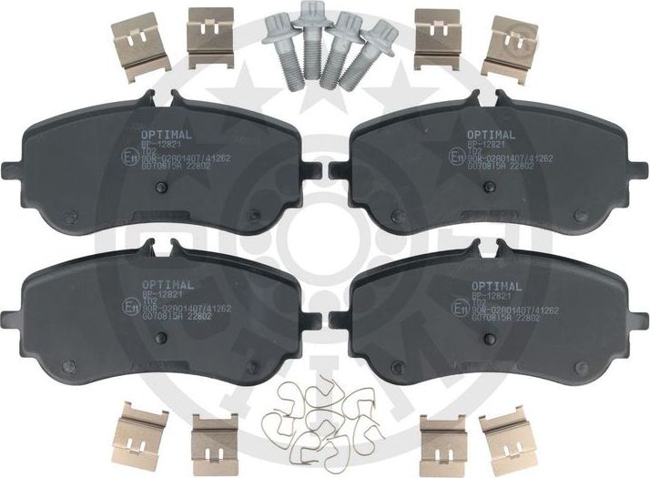 Тормозные колодки Optimal. Артикул BP-12821