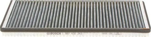Салонный фильтр Bosch. Артикул 1 987 432 343
