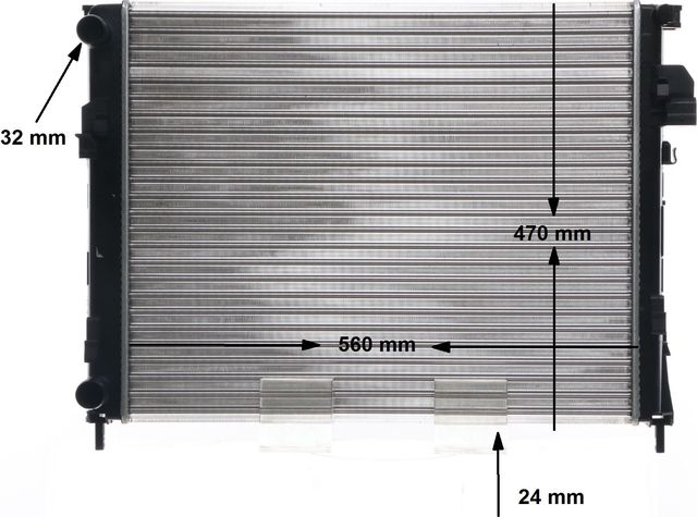 Радиатор охлаждения двигателя Mahle Behr. Артикул CR 1504 000S