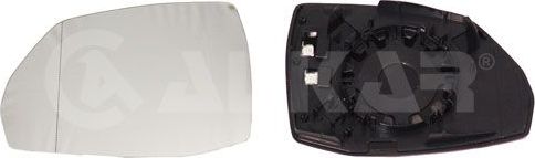 Зеркальное стекло бокового зеркала Alkar. Артикул 6471808