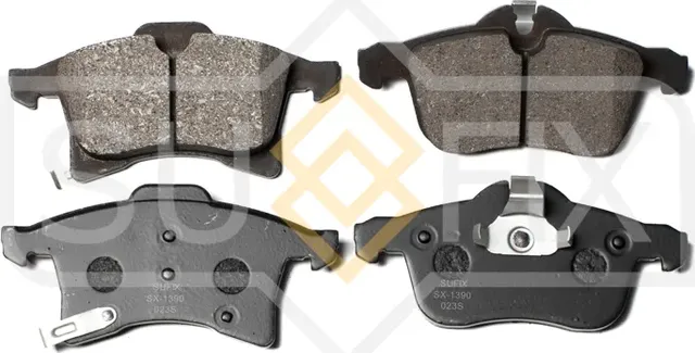 Колодки тормозные дисковые передние правые/левые OPEL ASTRA H (A04) 2004-2014 (Sufix). Артикул SX1390