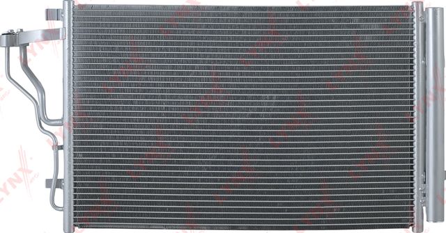 Радиатор кондиционера (конденсатор) LYNXauto для Hyundai Elantra V (MD) 2011-2015. Артикул RC-0706