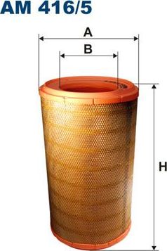 Воздушный фильтр Filtron. Артикул AM 416/5