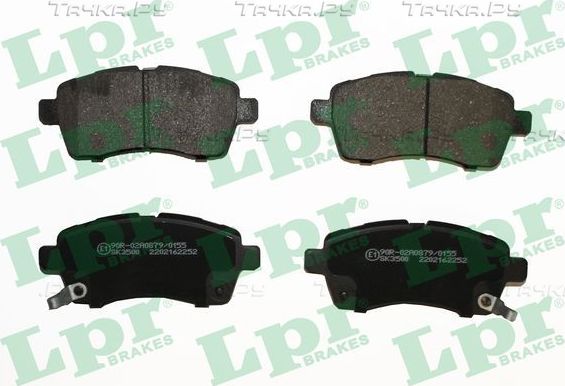 Тормозные колодки LPR. Артикул 05P2252