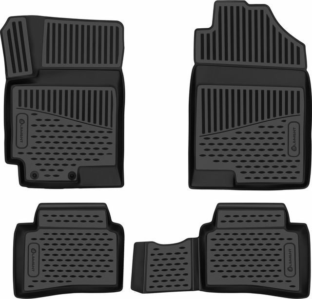 Коврики Element для салона Hyundai Solaris Comfort II 2017-2026. Артикул ELEMENT3D2065210