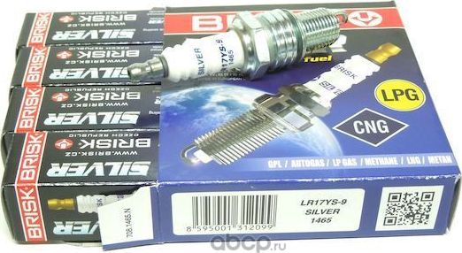 Свеча зажигания (Brisk). Артикул lr17ys-9
