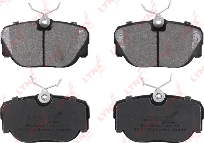 Тормозные колодки LYNXauto. Артикул BD-5008