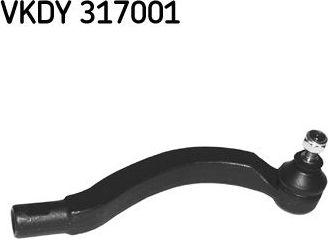 Наконечник рулевой тяги SKF правый для Rover 75 I 1999-2005. Артикул VKDY 317001