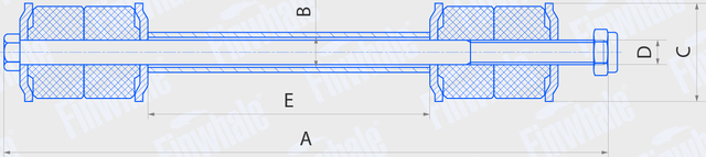 Стойка (тяга) стабилизатора Finwhale. Артикул SL625