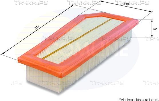 Воздушный фильтр Comline. Артикул EAF759