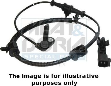 Датчик ABS Meat & Doria передний правый/левый для Opel Ampera I 2011-2015. Артикул 90323E