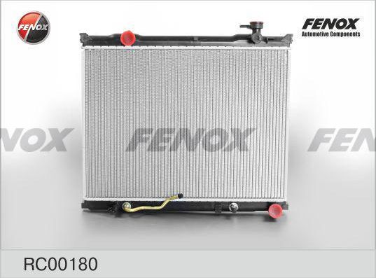 Радиатор охлаждения двигателя Fenox. Артикул RC00180