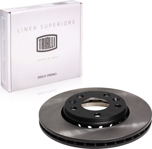 Тормозной диск Trialli передний для Nissan Terrano III (D10) 2014-2026. Артикул DF 0953s
