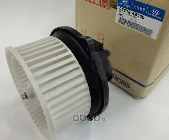 Мотор печки (электровентилятор отопителя) Hyundai / KIA. Артикул 972124B100
