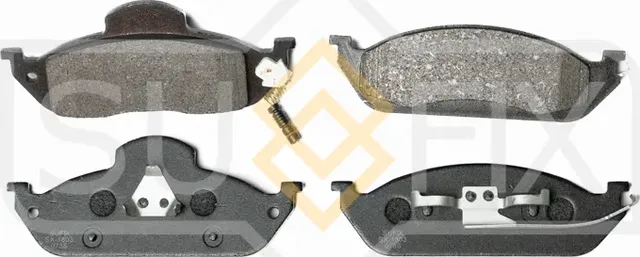 Колодки тормозные передние (Sufix). Артикул SX1803
