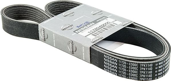 Приводной ремень поликлиновой Nissan. Артикул 11720BX015
