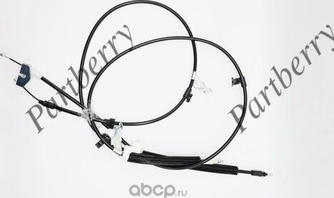 ТРОС СТОЯНОЧНОГО ТОРМОЗА КОМПЛ 2 ПРЕДМЕТА  FORD 2074151 (Partberry). Артикул PB171325 