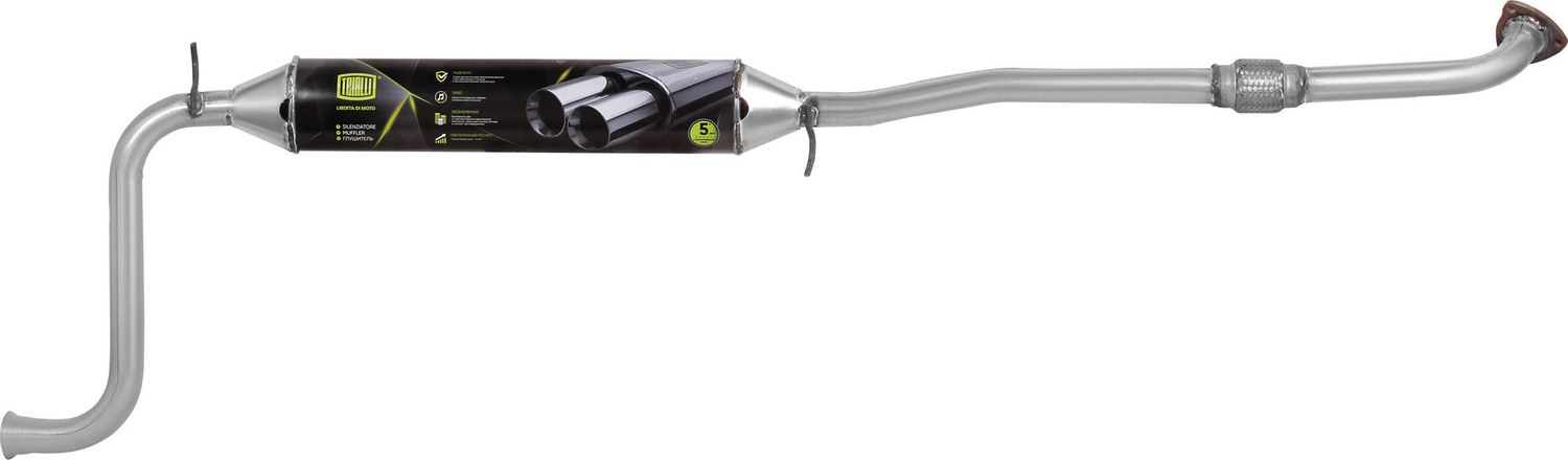 Глушитель (средняя часть) Trialli. Артикул EAM 0103