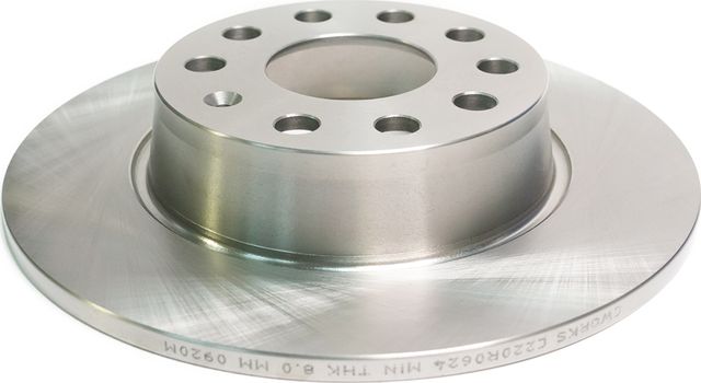 Тормозной диск Cworks задний для Volkswagen Golf Sportsvan I 2014-2026. Артикул C220R0624