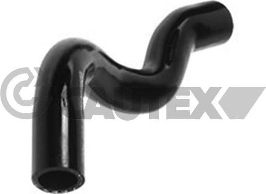 Патрубок радиатора (системы охлаждения) Cautex. Артикул 026498