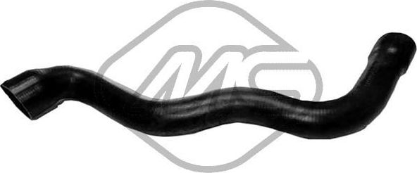 Патрубок радиатора (системы охлаждения) Metalcaucho верхний для Mercedes-Benz E-Класс II (W210, S210) 1998-2003. Артикул 98486