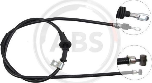 Трос ручника (тросик ручного тормоза) ABS. Артикул K16467