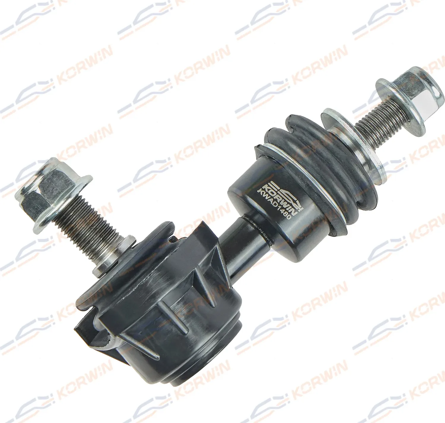 Стойка стабилизатора RE L/R Ford FOCUS CB8 10-15 (гарантия 1 год/30т.км) (Korwin). Артикул KWAD1480