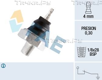 Датчик давления масла FAE для Nissan Almera N15 1995-1996. Артикул 12230