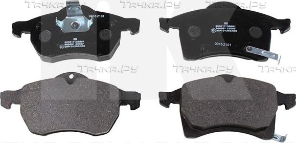 Тормозные колодки NK передние для Opel Astra G 1998-2005. Артикул 223617