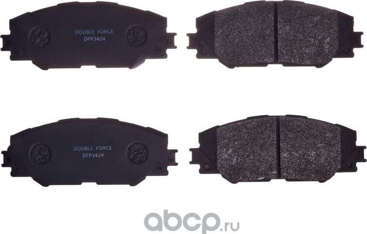 Колодки тормозные дисковые (Double Force) Double Force. Артикул DFP3424