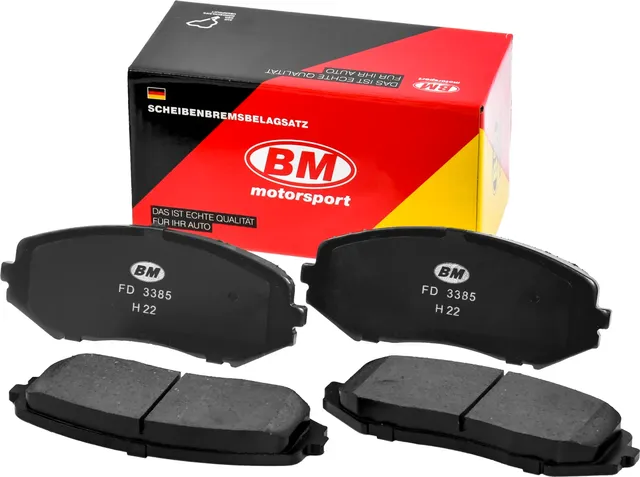 Колодки тормозные дисковые SUZUKI GRAND VITARA 98- пер. (BM) BM. Артикул FD3385