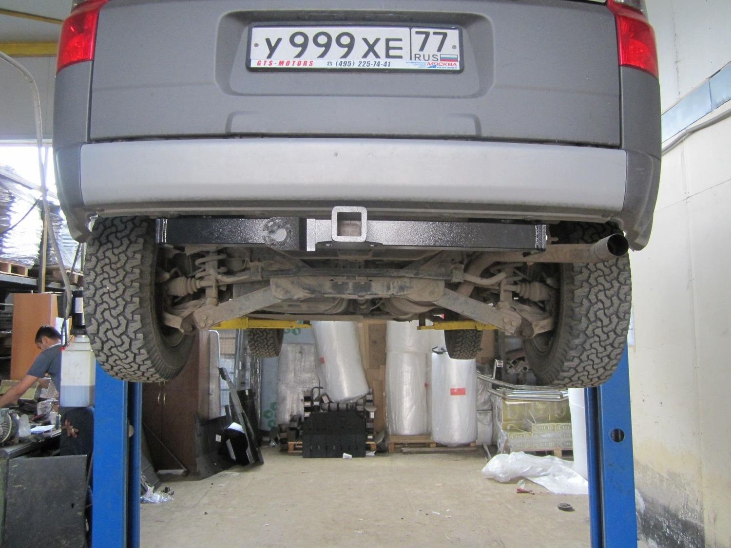 Фаркоп Bizon для Honda Element 2003-2011. Быстросъемный крюк. Артикул FA 0951-E