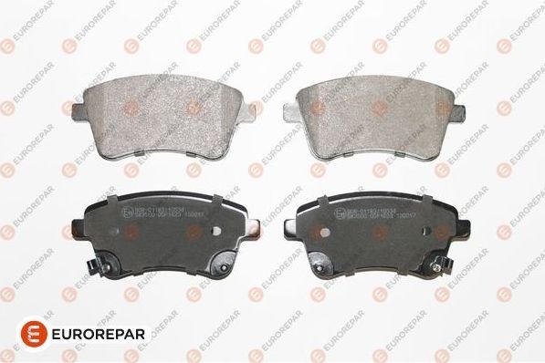 Тормозные колодки Eurorepar. Артикул 1623056280
